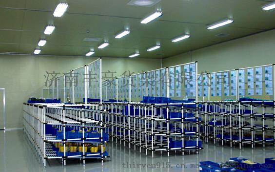 山东济南专业生产流利货架，外形美观，设计简单每层200-500公斤丰豪保障