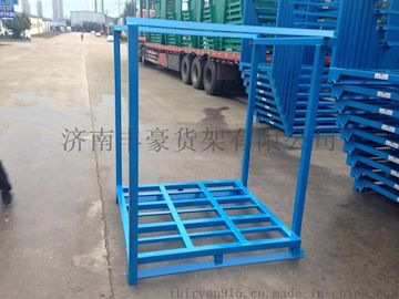 山东济南专业生产 堆垛货架，适用于食品冷库储存，配合叉车托盘使用灵活
